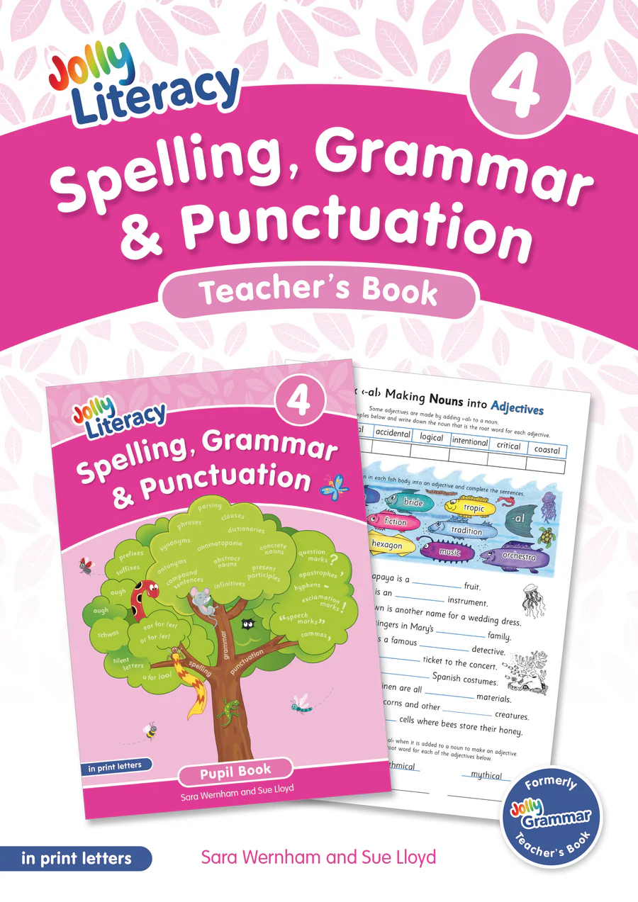 Livre du Professeur d'orthographe, de grammaire et de ponctuation 4