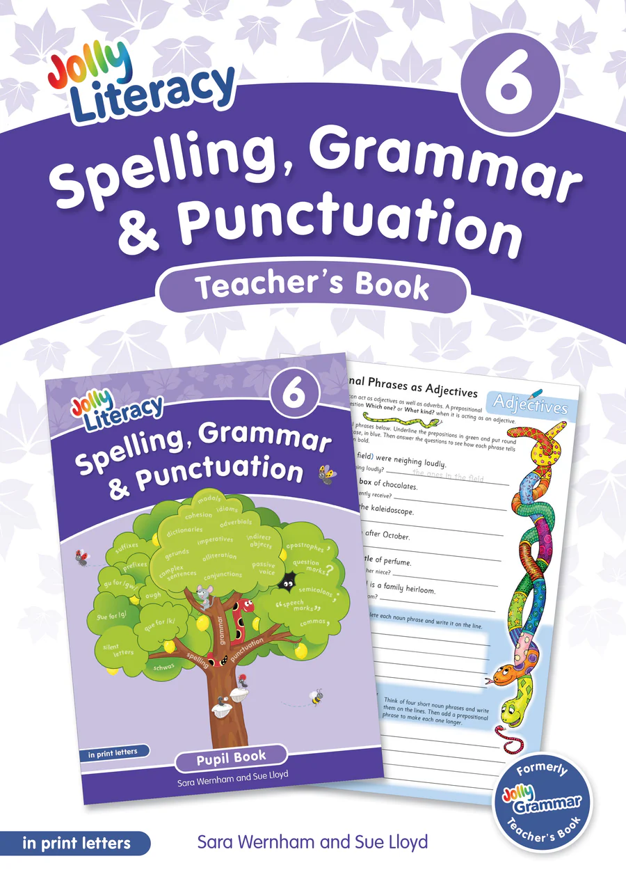 Livre du Professeur d'orthographe, de grammaire et de ponctuation 6