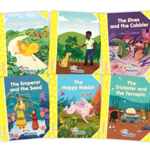 Jolly Phonics Folktales Readers - Livres de niveau jaune